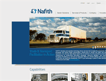 Tablet Screenshot of nafith.com